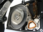 damaged hard drive