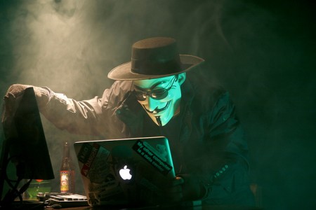 Anonymous, Hacker, Guy Fawkes, Black hat