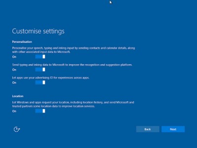 privacy, windows 10