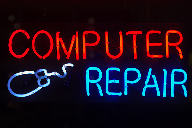 Maybe a neon sign isn't exactly the type of marketing you had in mind. Photo Credit Thomas Hawk, https://flic.kr/p/7F7RAQ