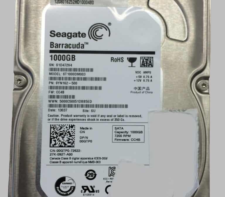 seagate barracuda st1000dm003 driver