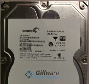 This Seagate Barracuda hard drive has a hard drive firmware bug.