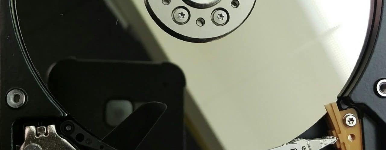 Hitachi Deskstar with platter damage