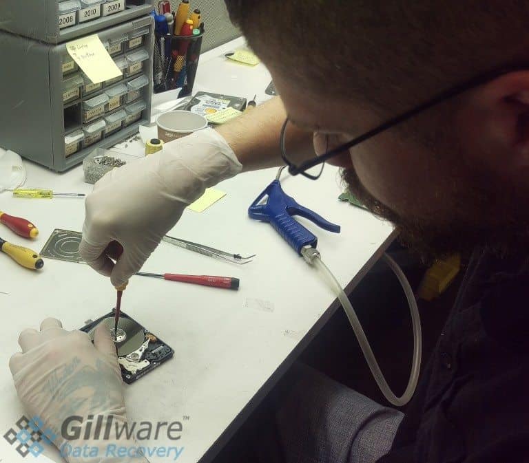 Hard drive repair inspection