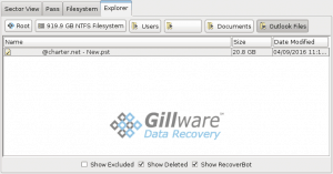 This PST file was partially recovered and needs to be repaired.