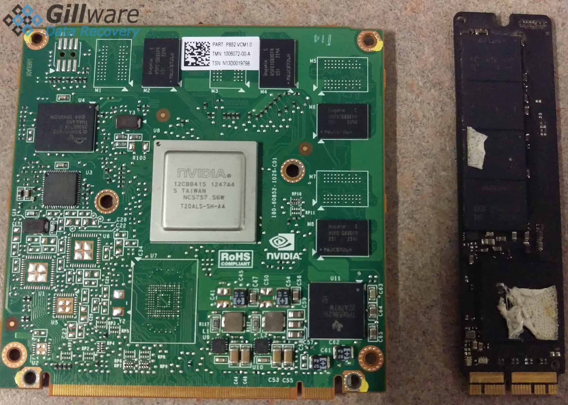 Comparing 2 drives for an SSD data recovery