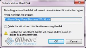By not un-checking this box, the IT technician ended up with a deleted ThawSpace virtual partition