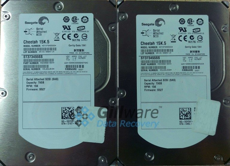 2 Seagate Cheetah hard drives