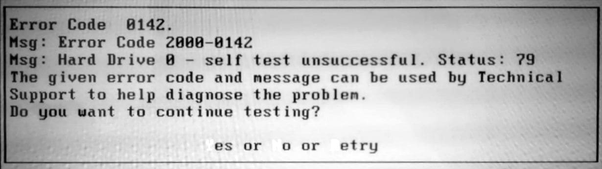 Dell Error Code 0142 Error Code 2000 0142 How To Fix