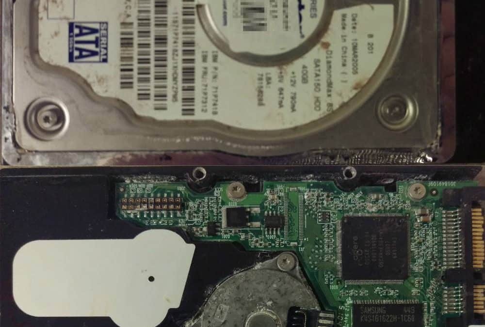 Water Damaged HDDs An Introduction Gillware Data Recovery
