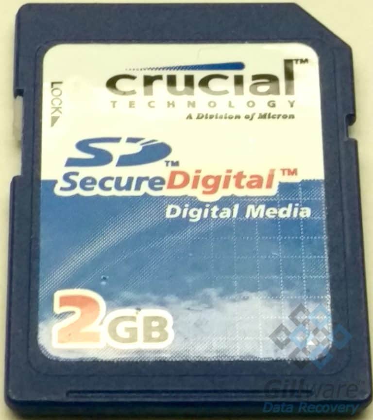 Crucial 2GB SD Card