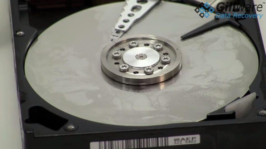 condensation on hard drive platters