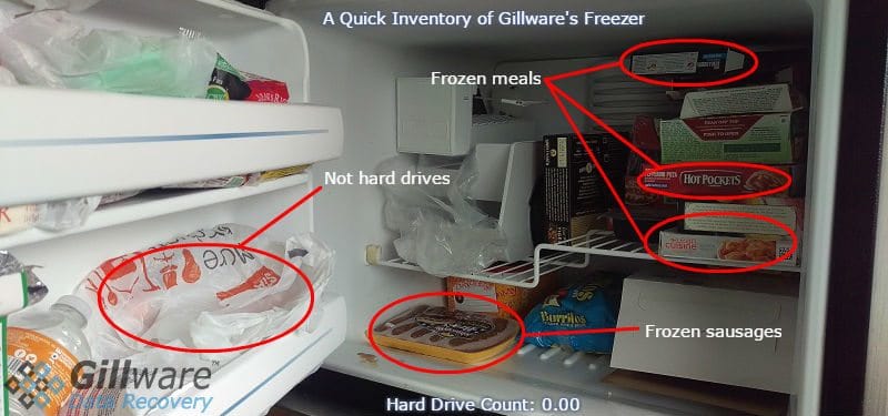 The Freezer in Gillware's kitchen