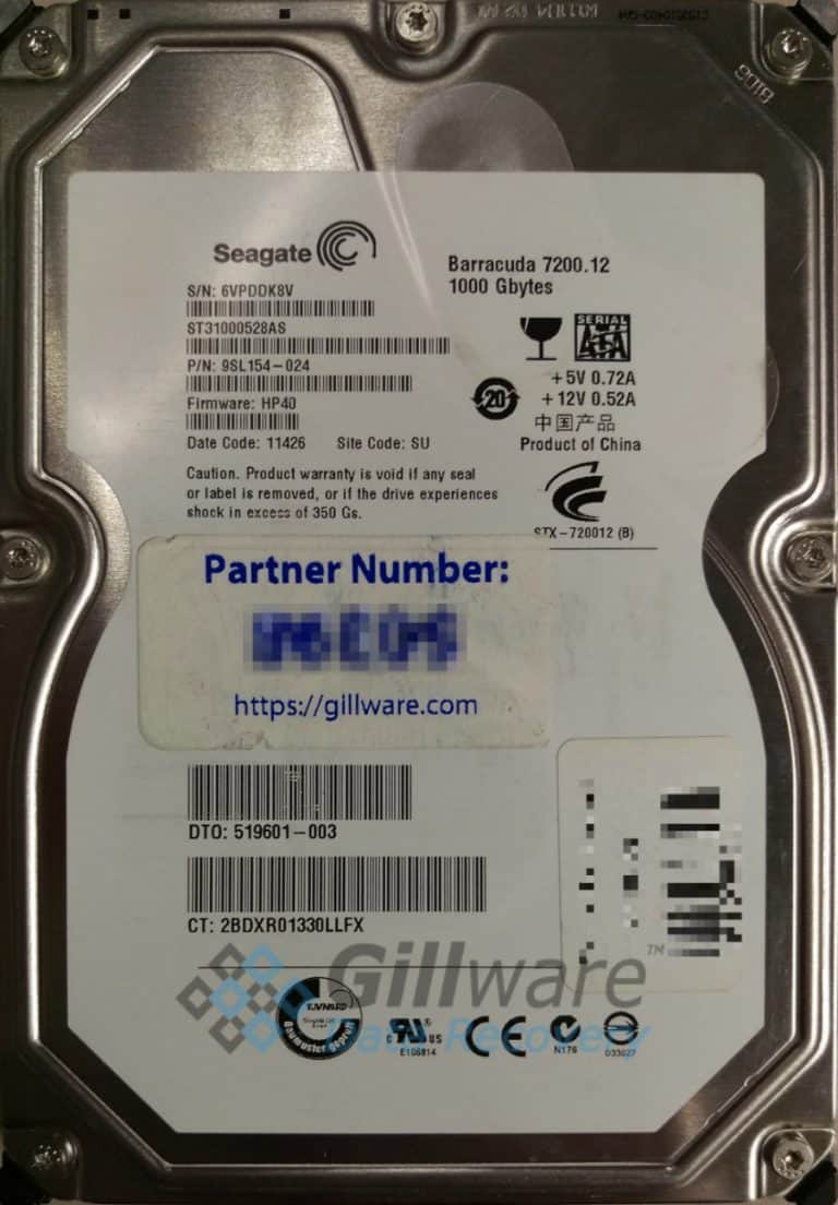 Seagate Barracuda 7200.12 1TB hard drive