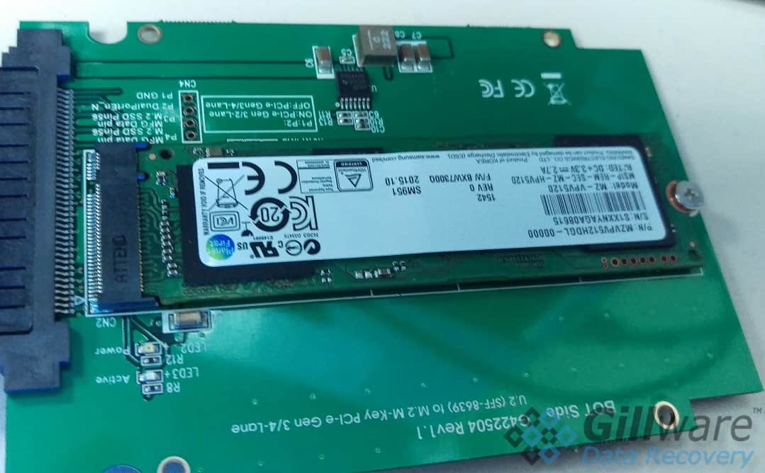 Samsung SSD recovery