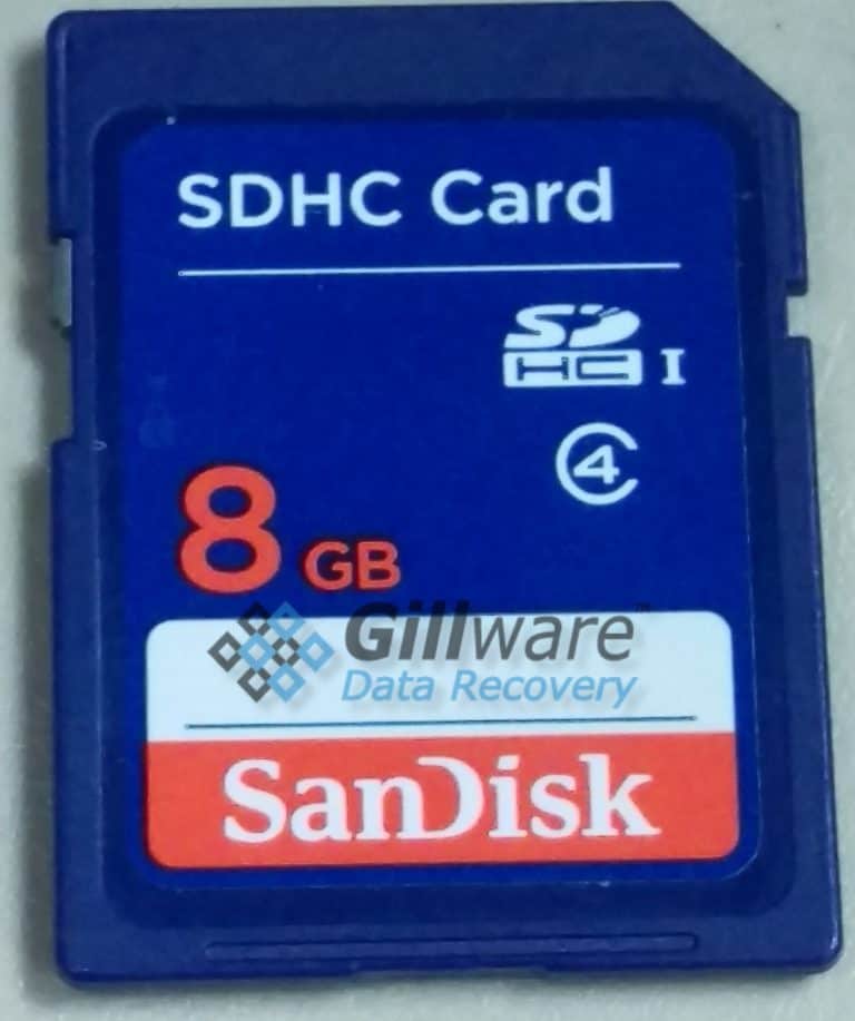 SanDisk 8GB SDHC Card