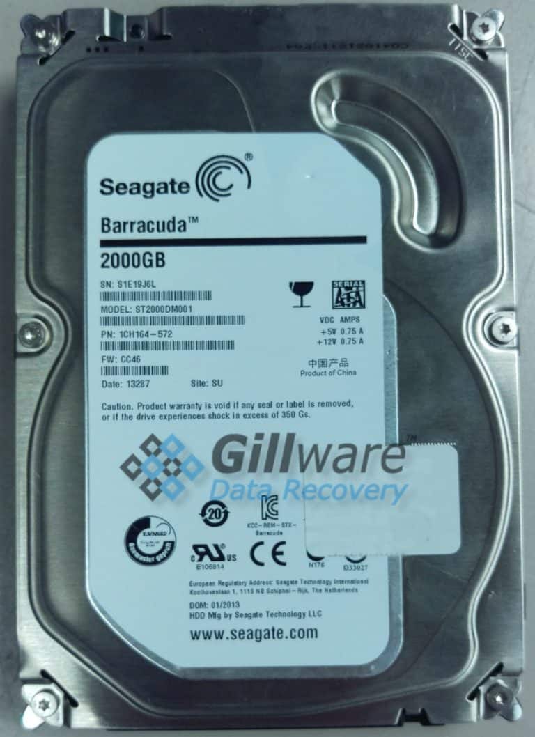 Seagate NAS recovery
