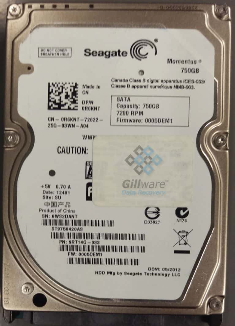 Unreadable hard drive