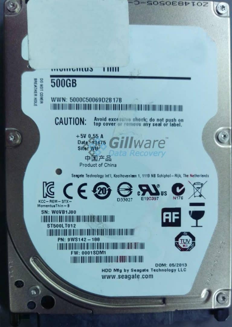 Seagate file recovery