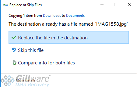 Overwritten file recovery