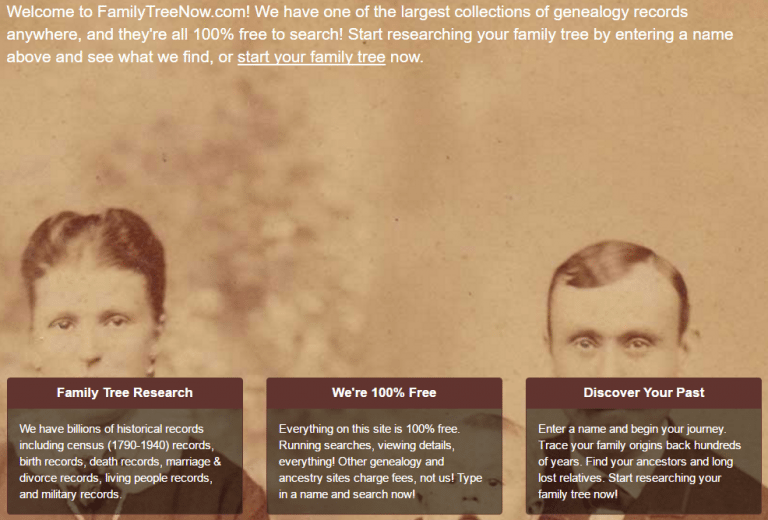 FamilyTreeNow may have more data on you than you'd feel comfortable sharing with the world.