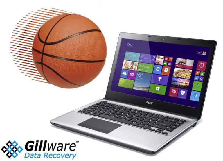 Basketballs: an uncommon reason for your crashed hard drive