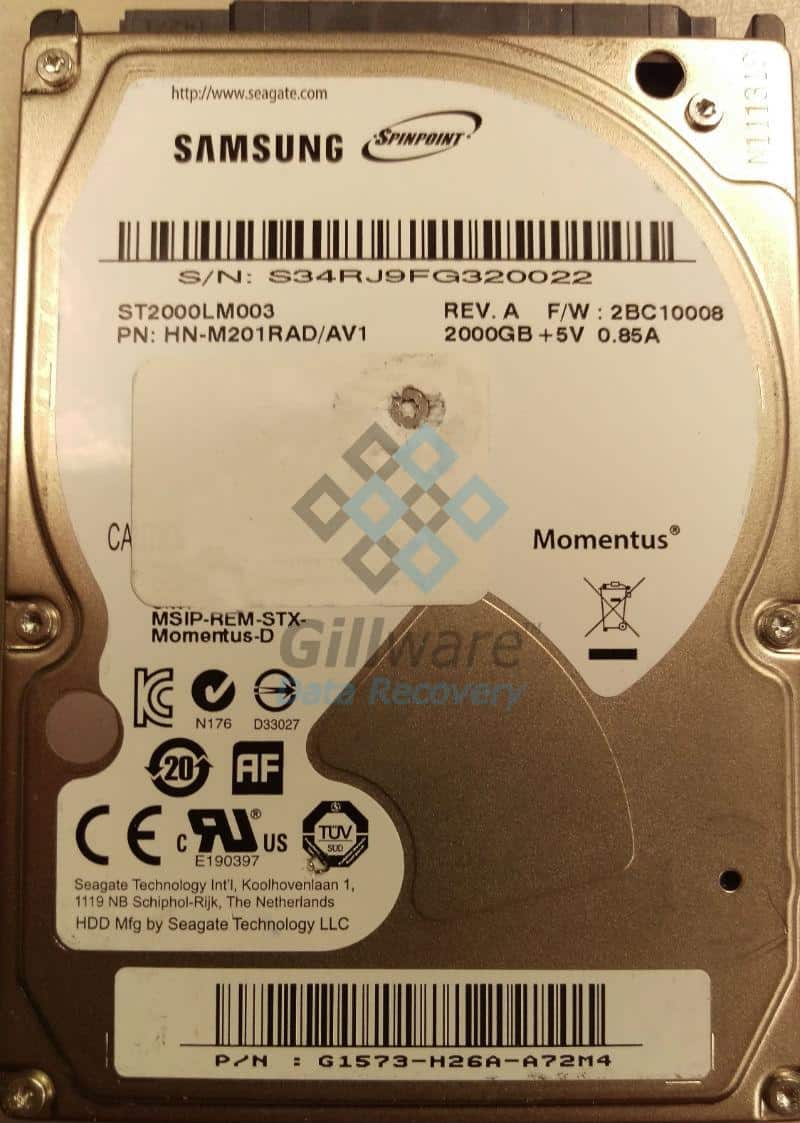 Damaged Hard Drive Recovery Case A Personality?