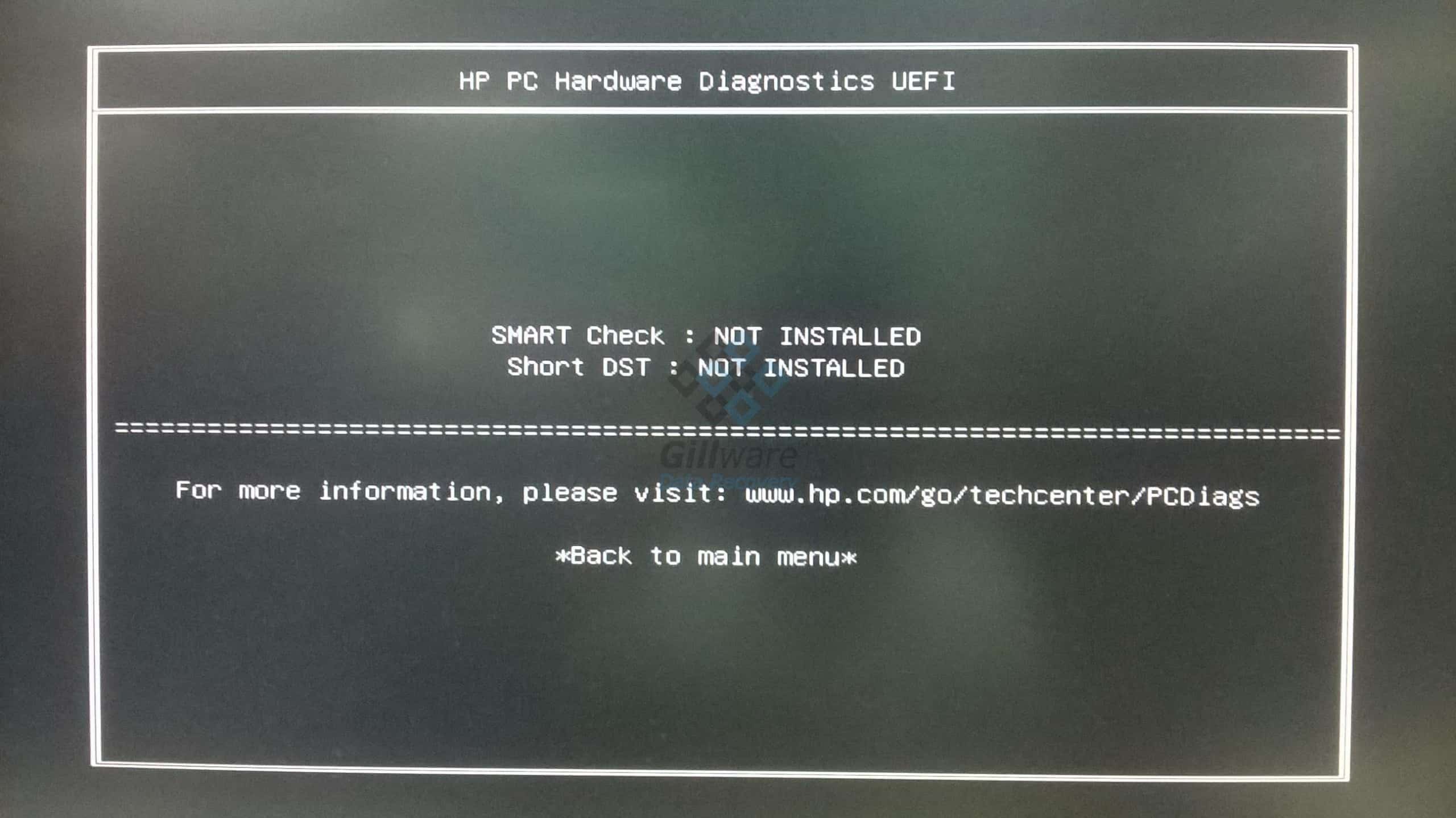 error read inability error read failure hp