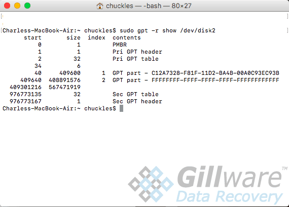 APFS data recovery -- Examining boot sector after High Sierra upgrade failure