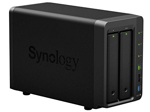 Synology DiskStation DS214+ flashing blue power light