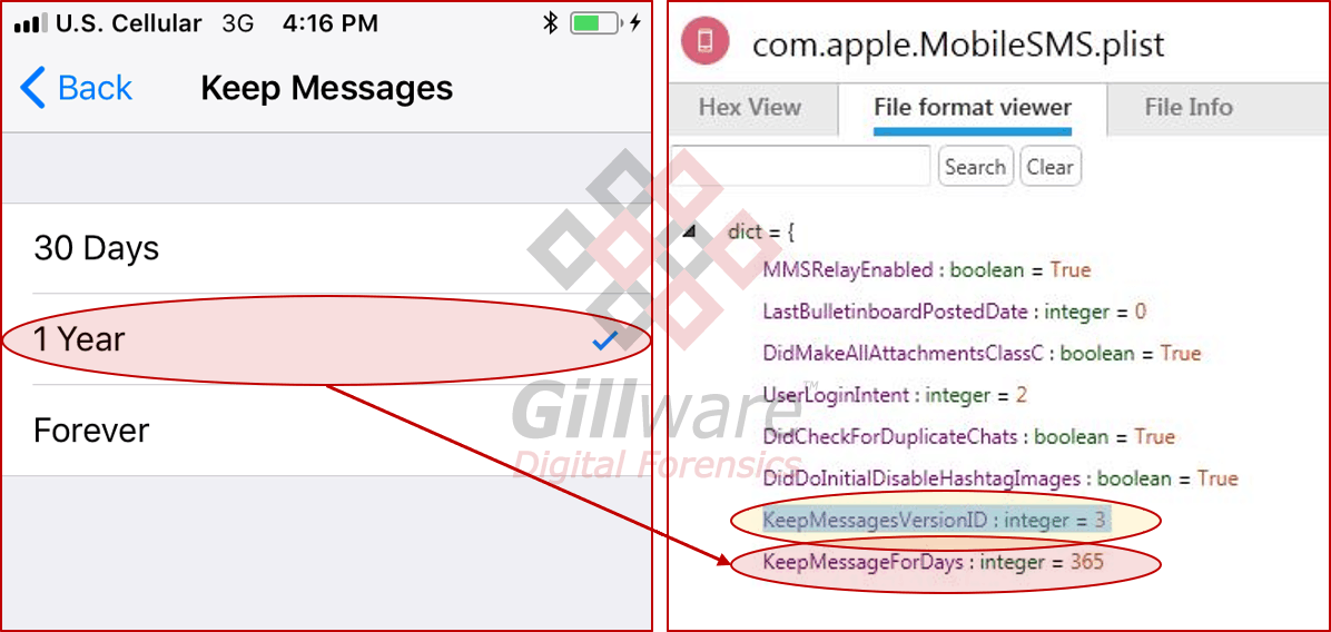 Yet another round of testing MobileSMS.plist to learn of its secrets
