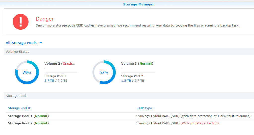 SOLVED] Synology Storage Pool Crashed/Synology Crashed: What to Do