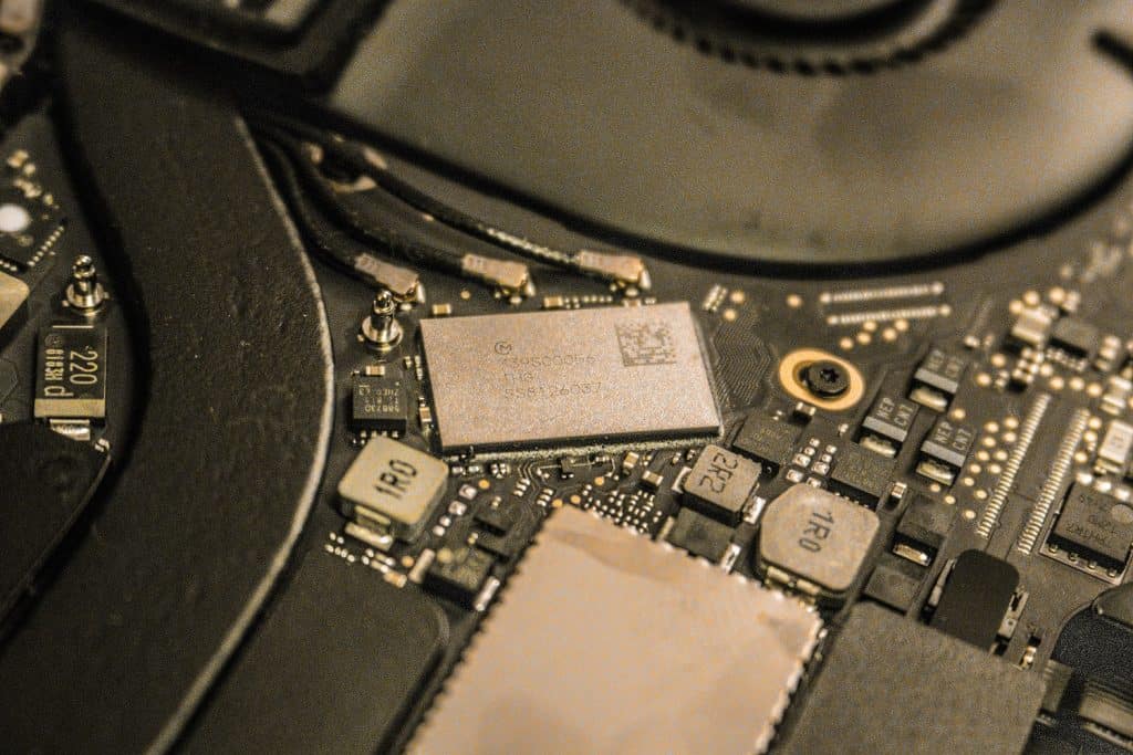 Macbook Pro 2016 A1706 SSD soldered directly to the motherboard