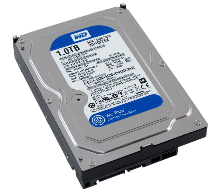 Western Digital Blue 1TB hard drive