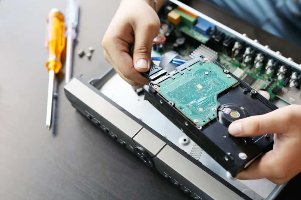 Replacing DVR Hard Drive