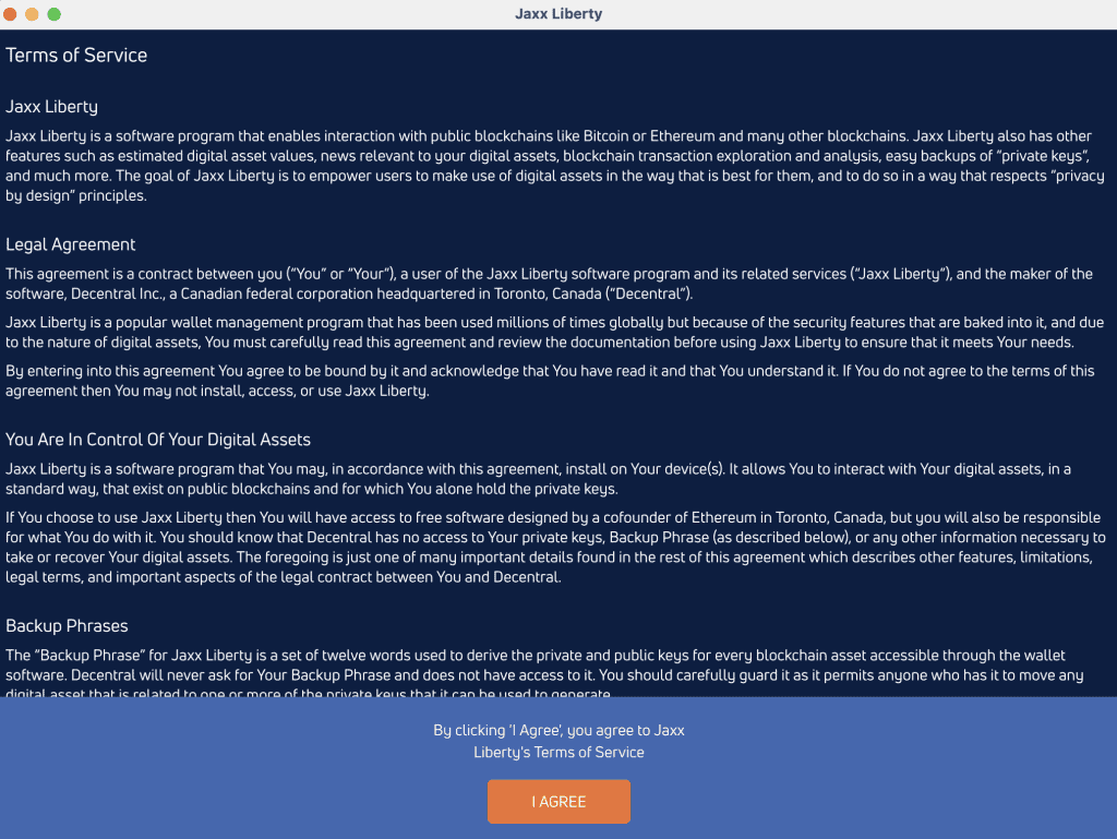 Terms and Conditions Jaxx