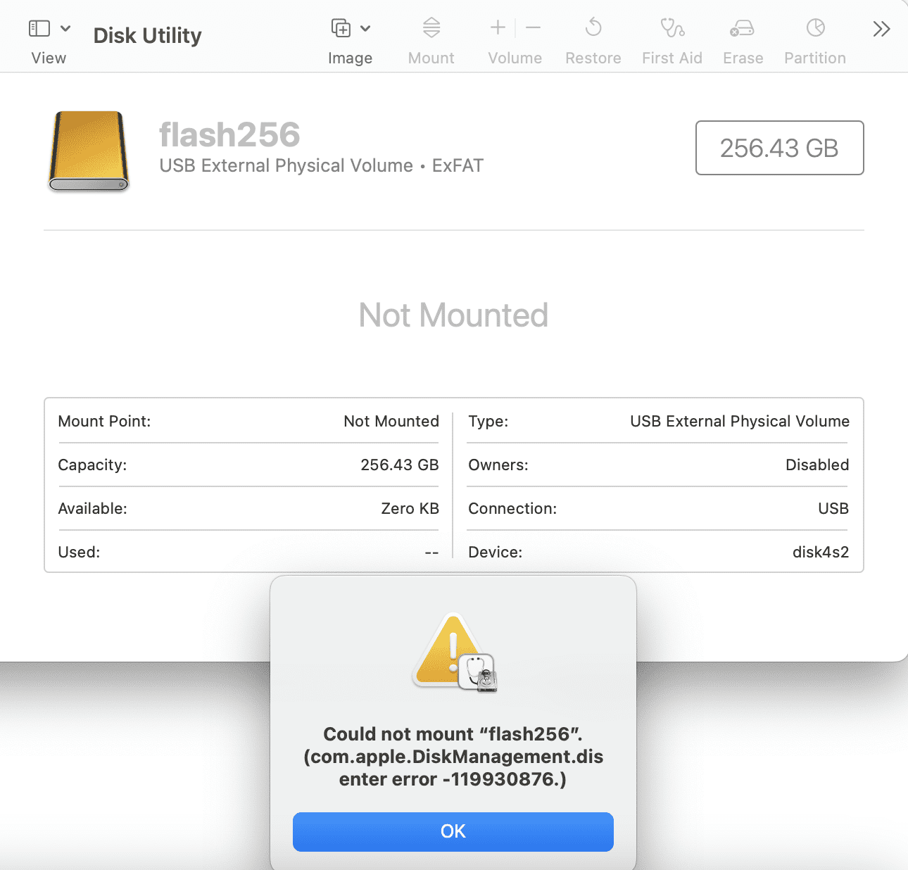 External Hard Drive Won't Mount After Improper Eject Mac at Ryan Bellamy blog