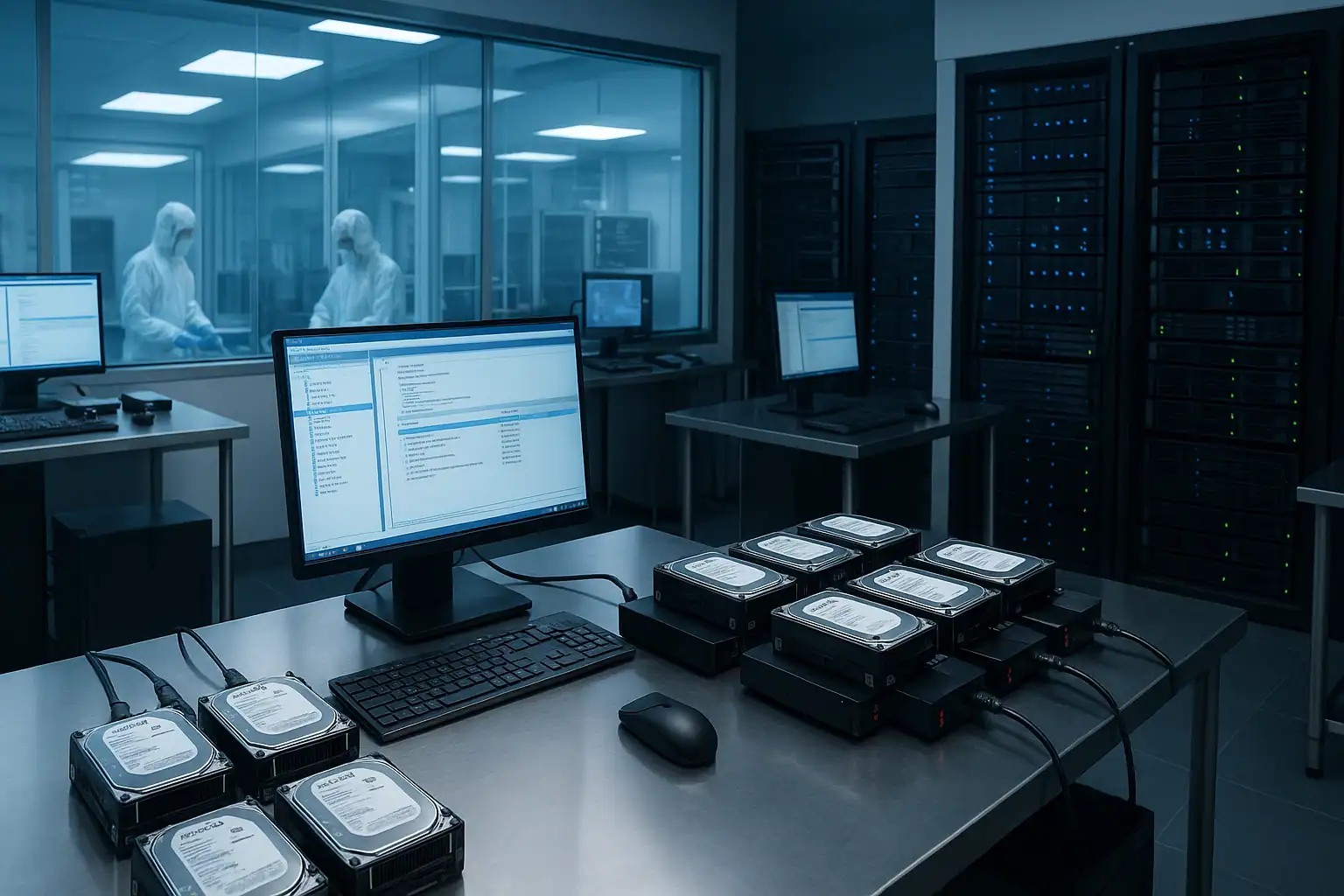 Gillware data recovery laboratory