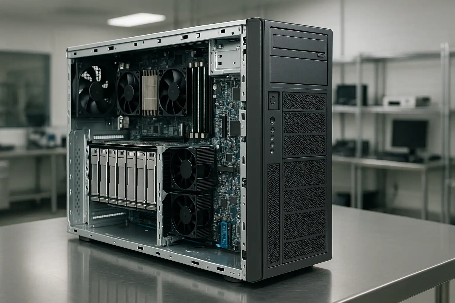 HPE ProLiant MicroServer Gen10 Plus compact server for data recovery diagnosis
